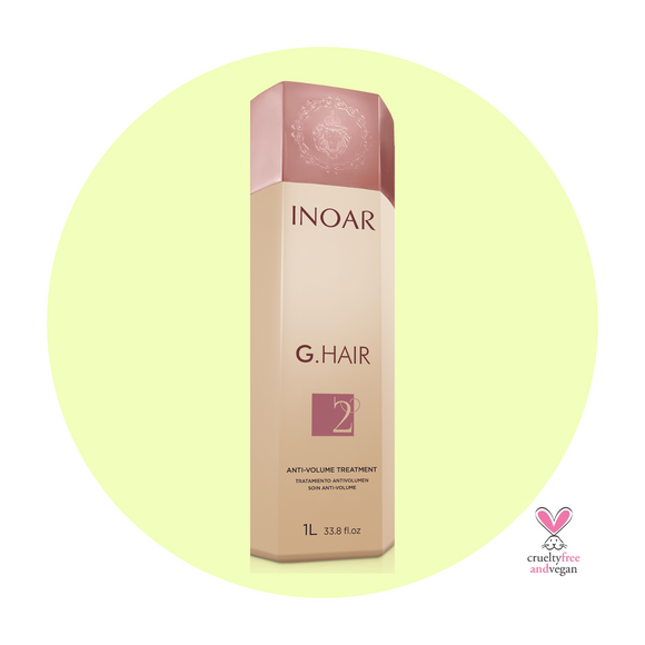 TREATMENT ONLY *** Inoar Ghair 1 Liter Step 2 Keratin *** TREATMENT ONLY