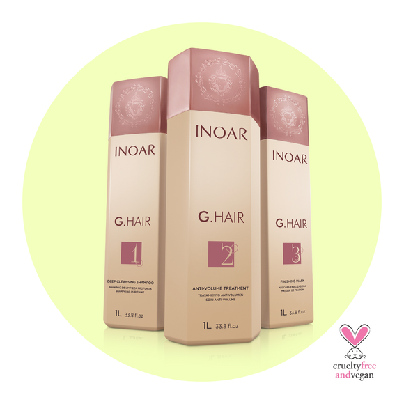 Clearance GHair Keratin Smoothing System 1 Liter Kit